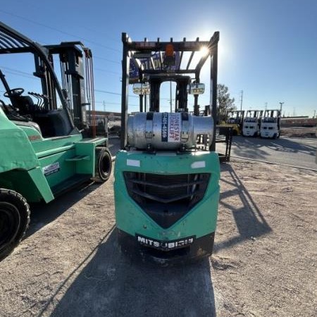 Used 2018 MITSUBISHI FGC15N Cushion Tire Forklift for sale in El Paso Texas