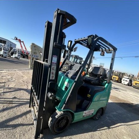 Used 2018 MITSUBISHI FGC15N Cushion Tire Forklift for sale in El Paso Texas