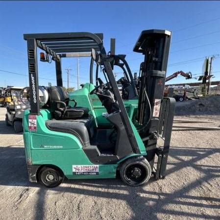 Used 2018 MITSUBISHI FGC15N Cushion Tire Forklift for sale in El Paso Texas