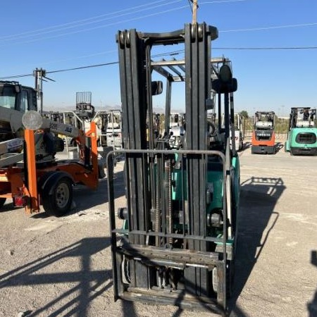 Used 2018 MITSUBISHI FGC15N Cushion Tire Forklift for sale in El Paso Texas