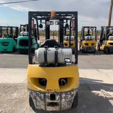 Used 2016 KOMATSU FG18HTU-20 Pneumatic Tire Forklift for sale in El Paso Texas