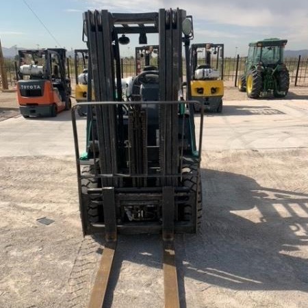 Used 2013 MITSUBISHI FG25N Pneumatic Tire Forklift for sale in El Paso Texas