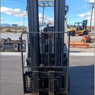 Used 2014 NISSAN MCP1F1A18LV Cushion Tire Forklift for sale in El Paso Texas