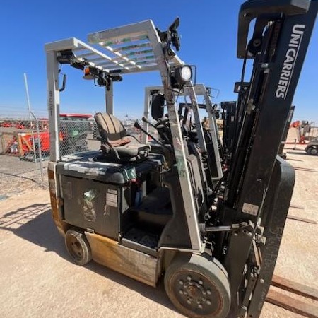 Used 2018 NISSAN MCT1B2L25S Electric Forklift for sale in Odessa Texas