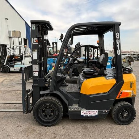 Used 2019 LIUGONG CLG2025G Pneumatic Tire Forklift for sale in El Paso Texas