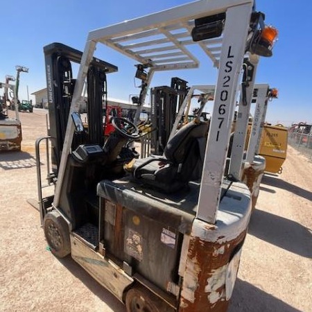 Used 2018 NISSAN MCT1B2L25S Electric Forklift for sale in Odessa Texas