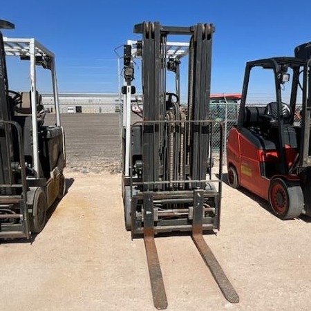 Used 2018 NISSAN MCT1B2L25S Electric Forklift for sale in Odessa Texas