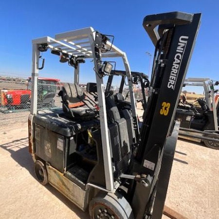 Used 2018 NISSAN MCT1B2L25S Electric Forklift for sale in Odessa Texas