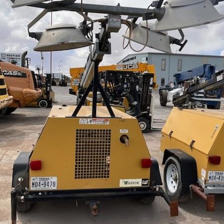 Used 2006 WARREN WCW64MH Light Tower for sale in Odessa Texas