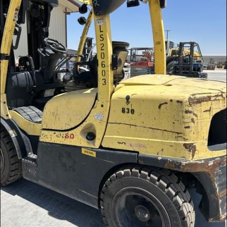 Used 2012 HYSTER H80FT Pneumatic Tire Forklift for sale in Odessa Texas