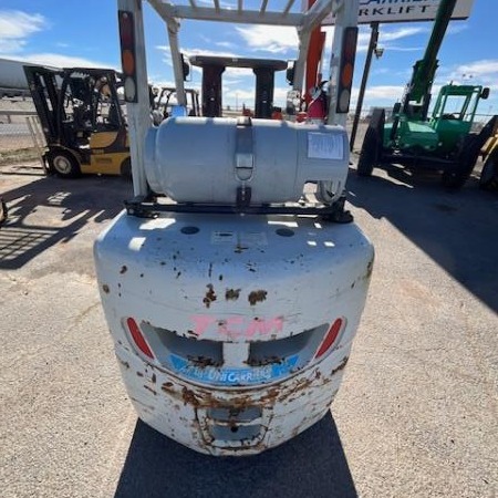 Used 2014 TCM FCG36HL-A1 Cushion Tire Forklift for sale in Odessa Texas