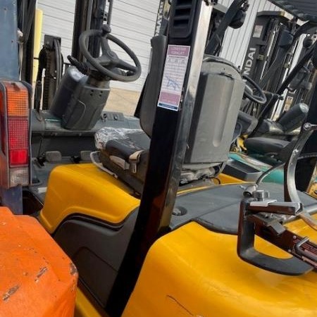 Used 2021 HYUNDAI 25L-7A Pneumatic Tire Forklift for sale in Garland Texas