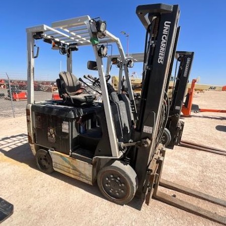 Used 2018 NISSAN MCT1B2L25S Electric Forklift for sale in Odessa Texas