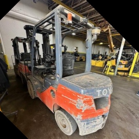 Used 2020 TOYOTA 8FDU30 Pneumatic Tire Forklift for sale in Haltom City Texas