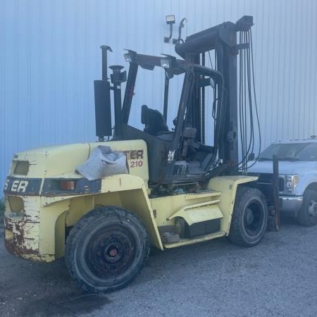 Used 2004 HYSTER H210HD Pneumatic Tire Forklift for sale in  Texas