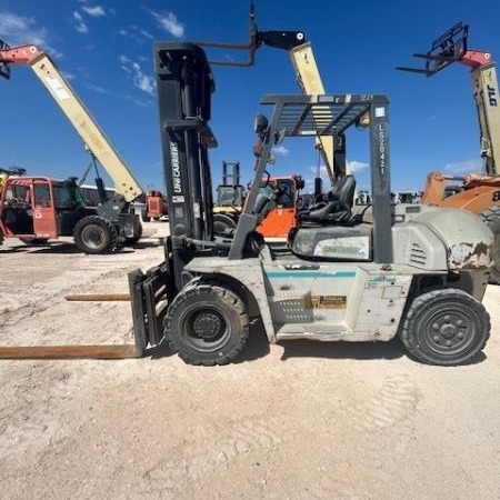 Used 2018 NISSAN L1F6F70V Pneumatic Tire Forklift for sale in Odessa Texas