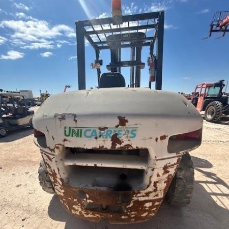 Used 2018 NISSAN L1F6F70V Pneumatic Tire Forklift for sale in Odessa Texas