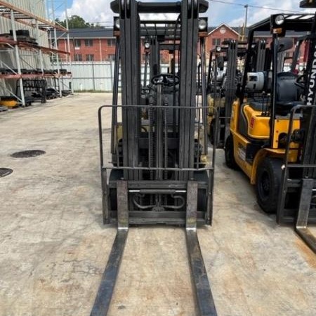 Used 2013 HYUNDAI 25LC-7A Cushion Tire Forklift for sale in Houston Texas