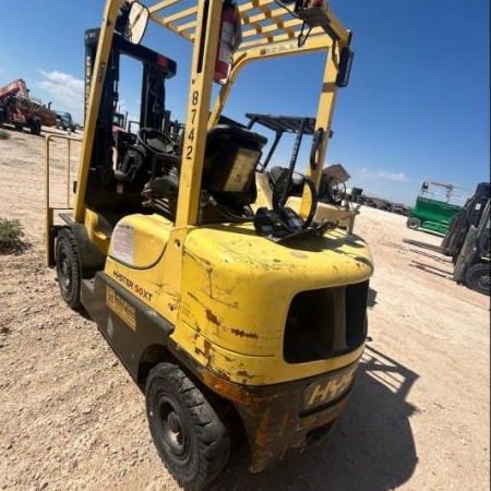 Used 2019 HYSTER H50XT Pneumatic Tire Forklift for sale in Odessa Texas