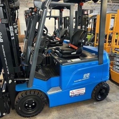 Used 2023 BYD ECB25 Electric Forklift for sale in Garland Texas