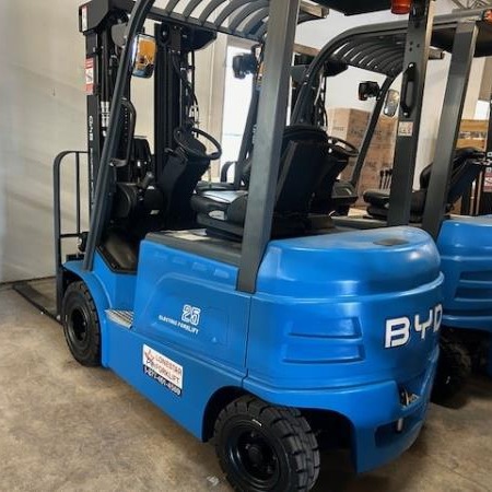 Used 2023 BYD ECB25 Electric Forklift for sale in Garland Texas