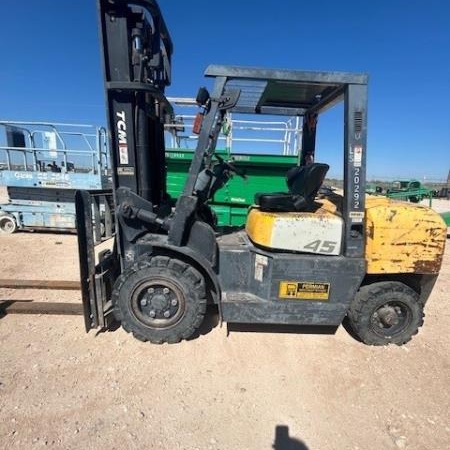 Used 2011 TCM FD45T2 Pneumatic Tire Forklift for sale in Odessa Texas