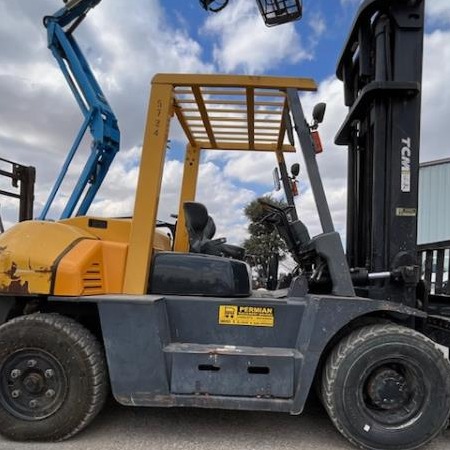 Used 2013 TCM FD70-2 Pneumatic Tire Forklift for sale in  