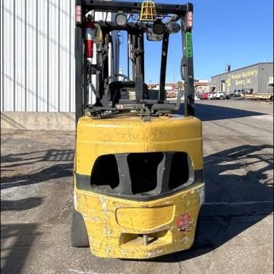 Used 2009 YALE GLC070VXNGSE088 Pneumatic Tire Forklift for sale in El Paso Texas