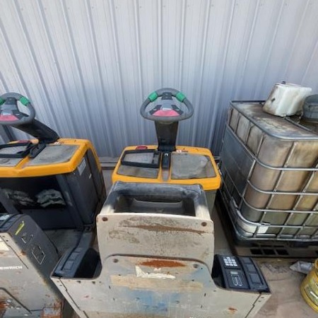 Used 2016 JUNGHEINRICH EZS530 Cushion Tire Forklift for sale in Odessa Texas