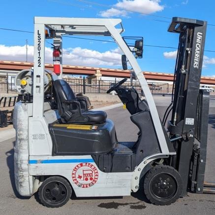 Used 2014 NISSAN MCP1F1A18LV Cushion Tire Forklift for sale in El Paso Texas