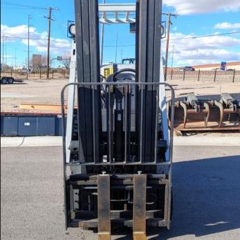 Used 2014 NISSAN MCP1F1A18LV Cushion Tire Forklift for sale in El Paso Texas