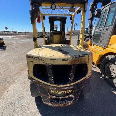 Used 2012 HYSTER H80FT Pneumatic Tire Forklift for sale in Odessa Texas