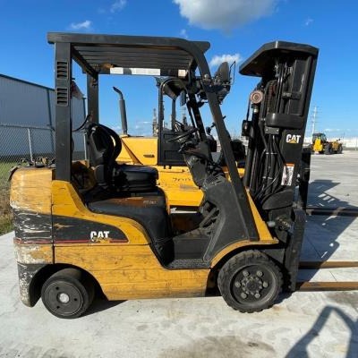 Used 2007 CAT C5000 Cushion Tire Forklift for sale in  Texas