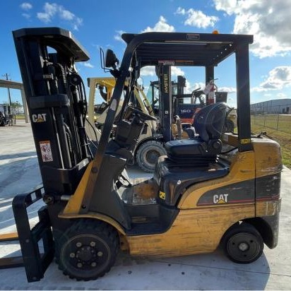 Used 2007 CAT C5000 Cushion Tire Forklift for sale in  Texas