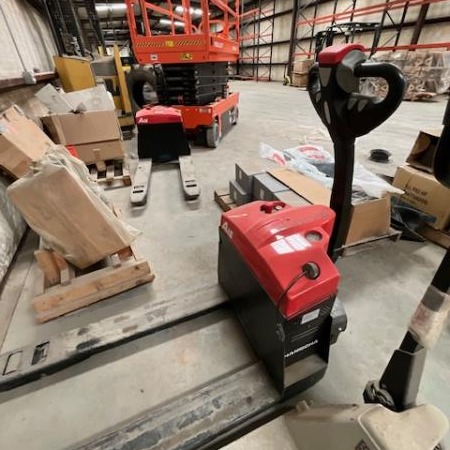 Used 2018 HANGCHA CBD15-A2MC1 Electric Pallet Jack for sale in Odessa Texas