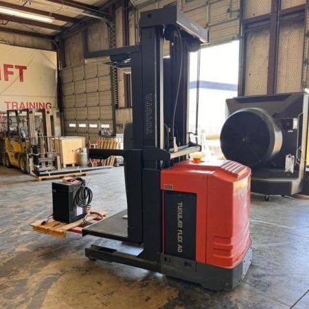 Used 1900 TOYOTA 7FBEU15 Cushion Tire Forklift for sale in Garland Texas