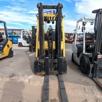 Used 2010 HYSTER S60FT Cushion Tire Forklift for sale in El Paso Texas