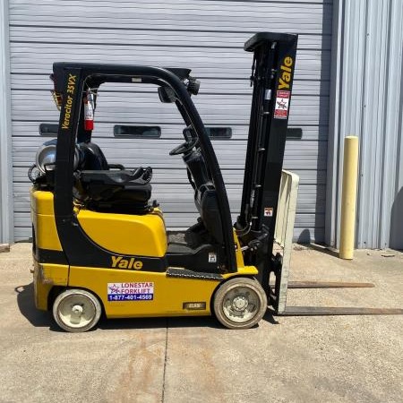 Used 2016 YALE GLC035 Cushion Tire Forklift for sale in Garland Texas