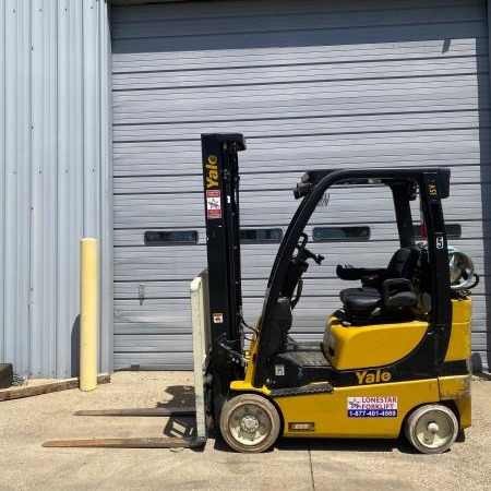 Used 2016 YALE GLC035 Cushion Tire Forklift for sale in Garland Texas