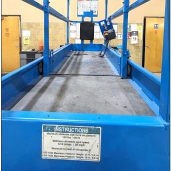 Used 2012 GENIE GS2632 Scissor Lift for sale in Houston Texas