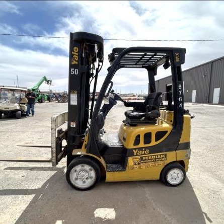 Used 2011 YALE GLC050 Cushion Tire Forklift for sale in El Paso Texas