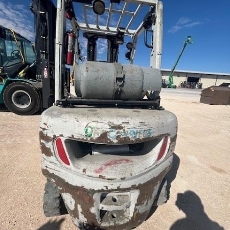 Used 2018 NISSAN MP1F2A25LV Pneumatic Tire Forklift for sale in Odessa Texas