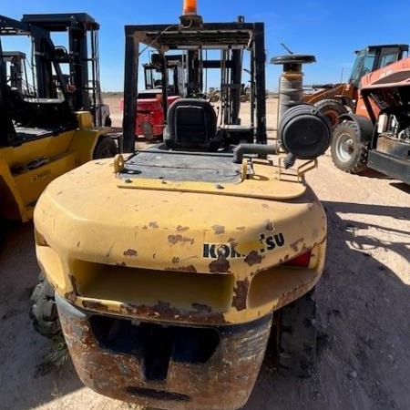 Used 2015 KOMATSU FD70-10 Pneumatic Tire Forklift for sale in Odessa Texas