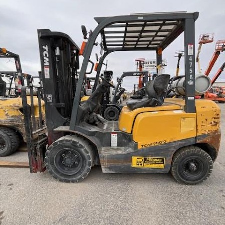 Used 2010 TCM FG25T3L Pneumatic Tire Forklift for sale in Odessa Texas