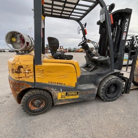 Used 2010 TCM FG25T3L Pneumatic Tire Forklift for sale in Odessa Texas