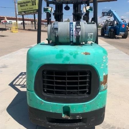 Used 2016 MITSUBISHI FGC55K Cushion Tire Forklift for sale in El Paso Texas