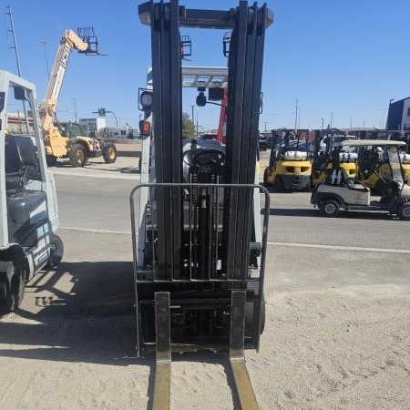 Used 2018 NISSAN MCP1F1A18LV Cushion Tire Forklift for sale in El Paso Texas