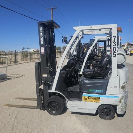 Used 2018 NISSAN MCP1F1A18LV Cushion Tire Forklift for sale in El Paso Texas