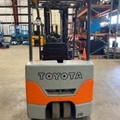 Used 1995 TOYOTA 7FBEU20 Electric Forklift for sale in Round Rock Texas