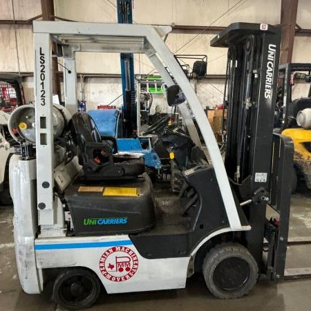 Used 2014 NISSAN MCP1F1A18LV Cushion Tire Forklift for sale in El Paso Texas